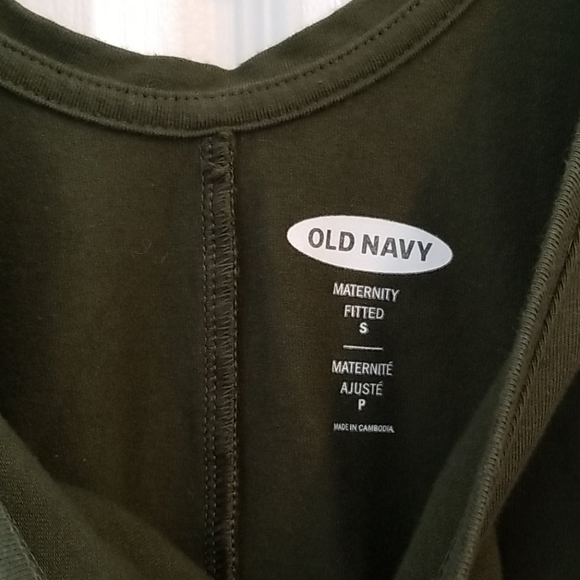 Old Navy green maternity dress - Picture 4 of 5